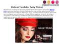 Makeup Trends For Every Woman PowerPoint PPT Presentation