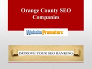 Orange County SEO Companies- Websitepromoters