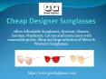 Cheap Designer Sunglasses 