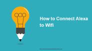How to Connect Alexa to Wifi? (1)