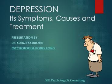 depression psychologist Treatment