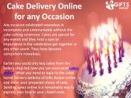Cake Delivery Online for any Occasion