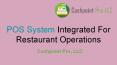 POS System Integrated for Restaurant Operations - Cashpoint Pro, LLC PowerPoint PPT Presentation
