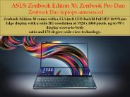 ASUS Zenbook Editon 30, Zenbook Pro Duo