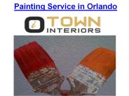 Painting Service in Orlando
