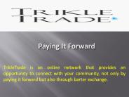 Paying It Forward