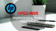 HPE2-W05 Questions Dumps