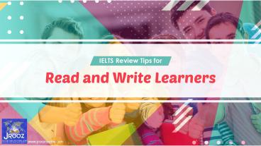 IELTS Review Tips for Read and Write Learners