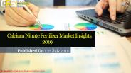 Calcium nitrate fertilizer market insights 2019