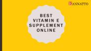Best Vitamin E Supplement Online
