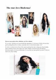 The stars love Bioderma!