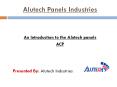 Aluminium Composite Panel in Delhi, ACP Sheets Manufacturer – Alutech Panels PowerPoint PPT Presentation