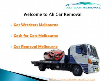 Car Wreckers Melbourne
