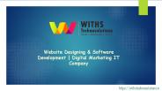 Withs Technosolutions Logo Designing In Gwalior