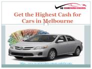 Cash for cars in Melbourne