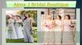 Alma J Bridal Boutique PowerPoint PPT Presentation