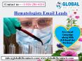 Hematologists Email Leads PowerPoint PPT Presentation