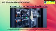 Computer Storage Equipment Email Database