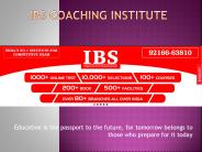 IBS Coaching Institute in Chandigarh