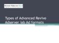 Types of advanced revive adserver iab ad formtas PowerPoint PPT Presentation