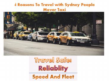 Book a taxi in sydney for sydney airport transfer