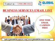 BUSINESS SERVICES EMAIL LIST