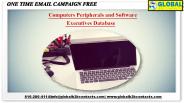 Computers Peripherals and Software Executives Database