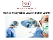 Medical Malpractice Lawyers Butler County (1)