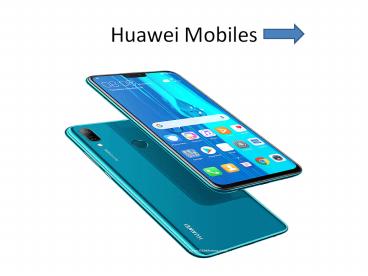 Huawei Mobile y9