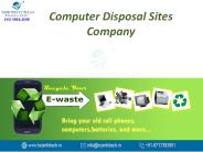 TV and computer recycling sites