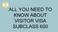 Visitor Visa Subclass 600 | Tourist Visa 600 | Migration Agent Perth PowerPoint PPT Presentation