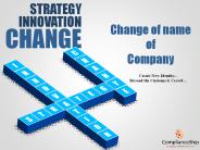 Change of name  of  Company