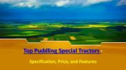 top puddling tractors in india