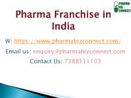 Top PCD Pharma Franchise in India