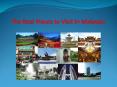 The Best Places to Visit In Malaysia PowerPoint PPT Presentation