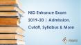 NID ENTRANCE EXAM 2019-21 PowerPoint PPT Presentation