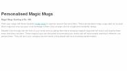 Personalised Magic Cup Online
