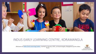 PPT – Best Preschool in Koramangala | Day Care | Play School in ...