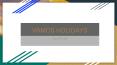 vamos hoildays PowerPoint PPT Presentation