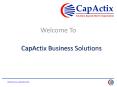 CapActix Business Solutions (1) PowerPoint PPT Presentation