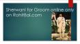 Sherwani For Groom Online Only On Rohit Bal