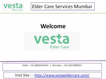 Elder Care Services Mumbai