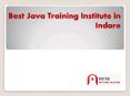 Best Java Training Institute in Indore PowerPoint PPT Presentation