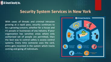 Security System Services in New York