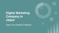 Digital Marketing Company in Jaipur PowerPoint PPT Presentation