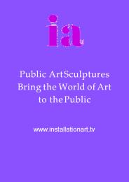 Public Art Sculptures Bring the World of Art to the Public