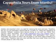 Private Cappadocia Tours From Istanbul