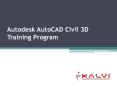 Autodesk AutoCAD Civil 3D Training Program PowerPoint PPT Presentation