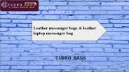 Leather Messenger Bags | Cuero Bags