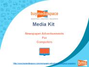 Media Kit : Computer related ads in Newspaper